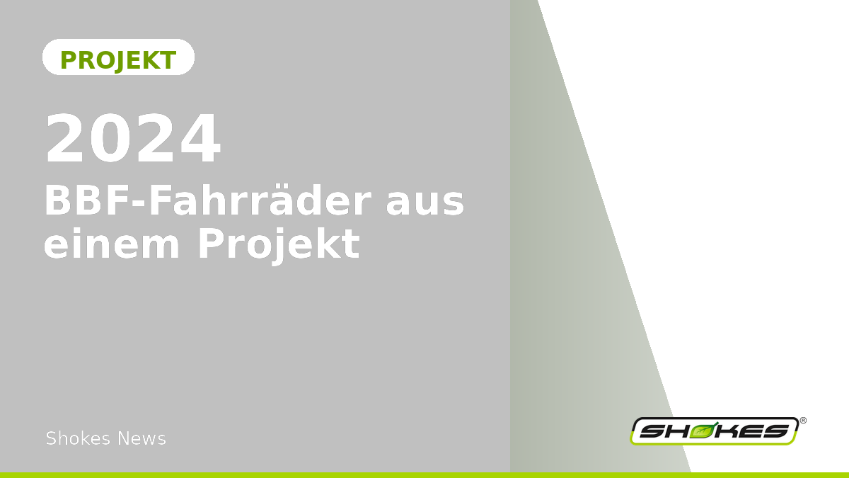 BBF-Fahrräder aus einem Projekt.
